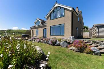 Cliff House is perfectly located to make the most of the sun all year round.