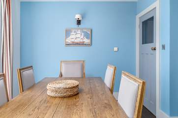 Enjoy a fabulous meal together around the dining-table.