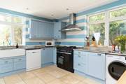 A kitchen supplied with all you need for your holiday at Cliff House.