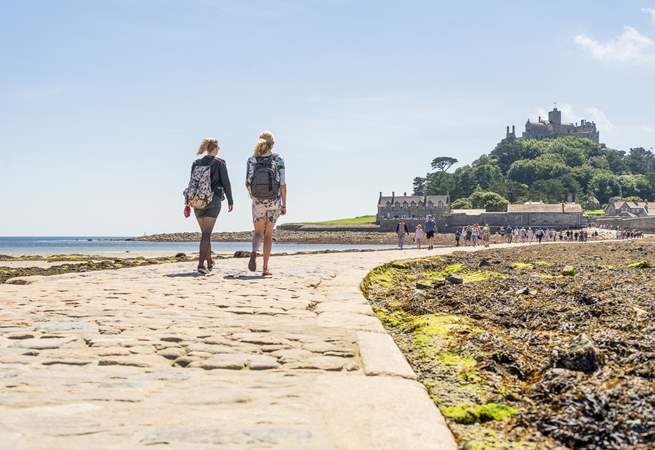 St Michael's Mount is within walking distance along the coastal path.