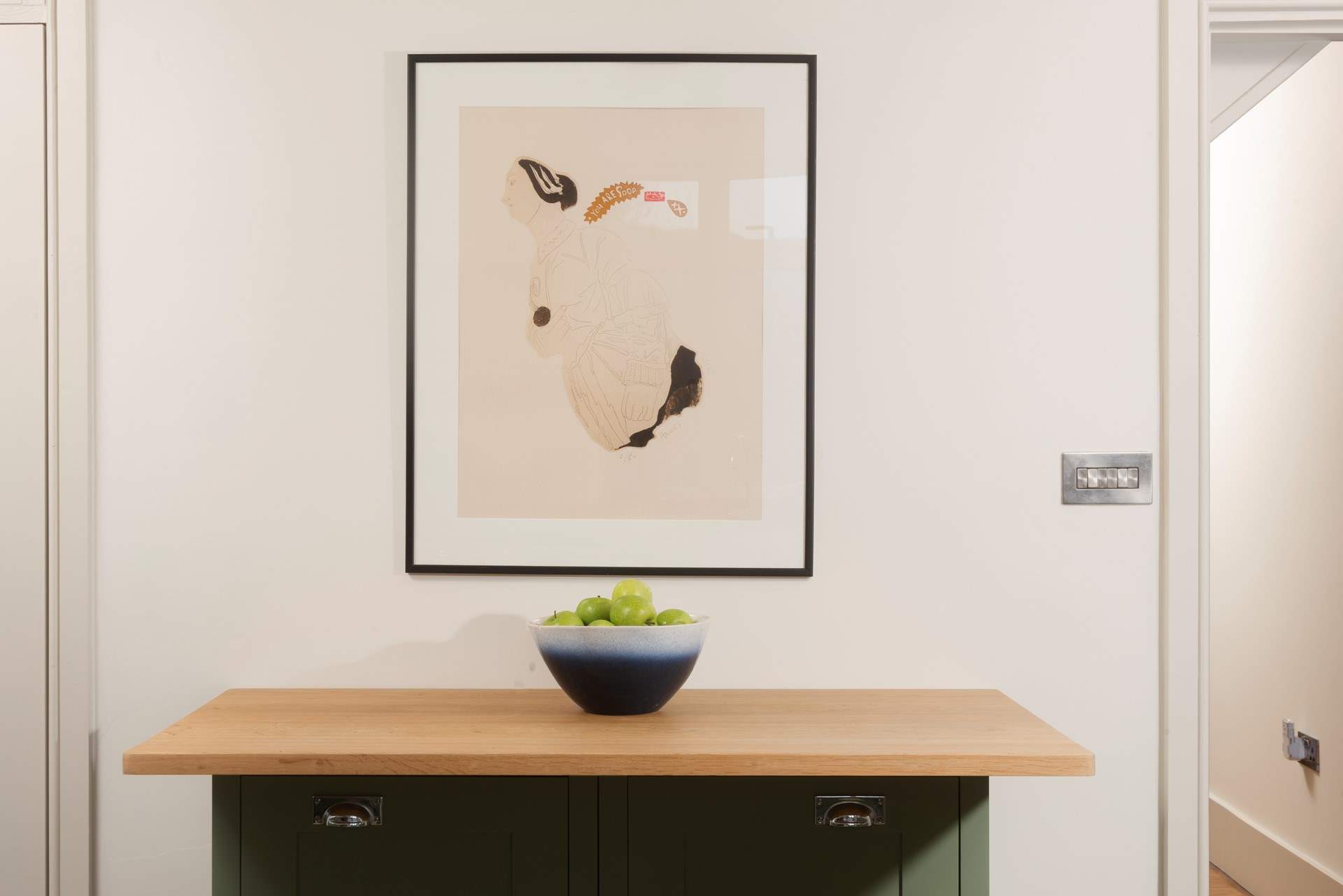 Stylish touches throughout.