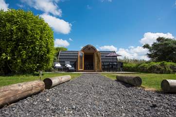 This lovely pod really is the perfect hideaway.
