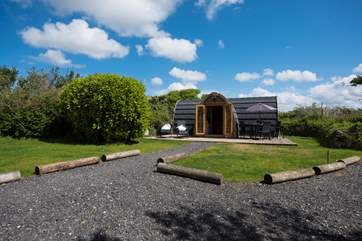 There is plenty of outside space for you to enjoy.