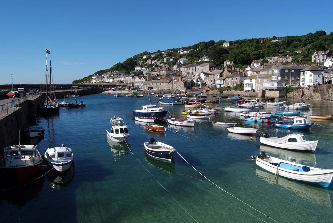 Take a stroll to Mousehole.
