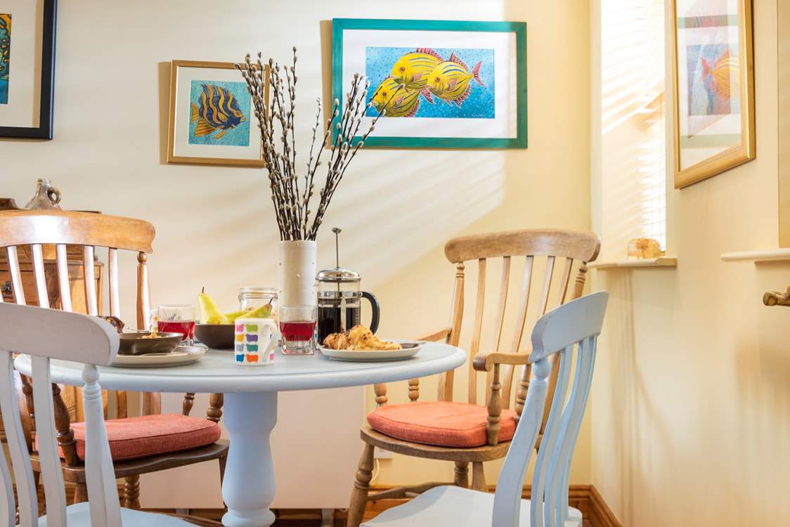 The dining-area.