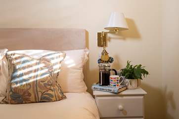 Enjoy an early morning coffee and plan the day ahead.