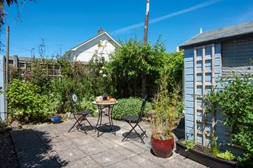 The front terrace.