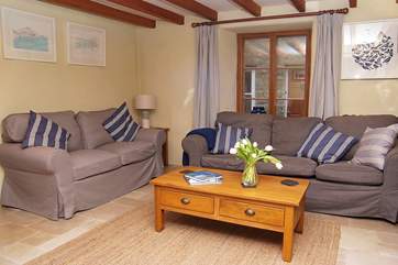 The sitting-room.