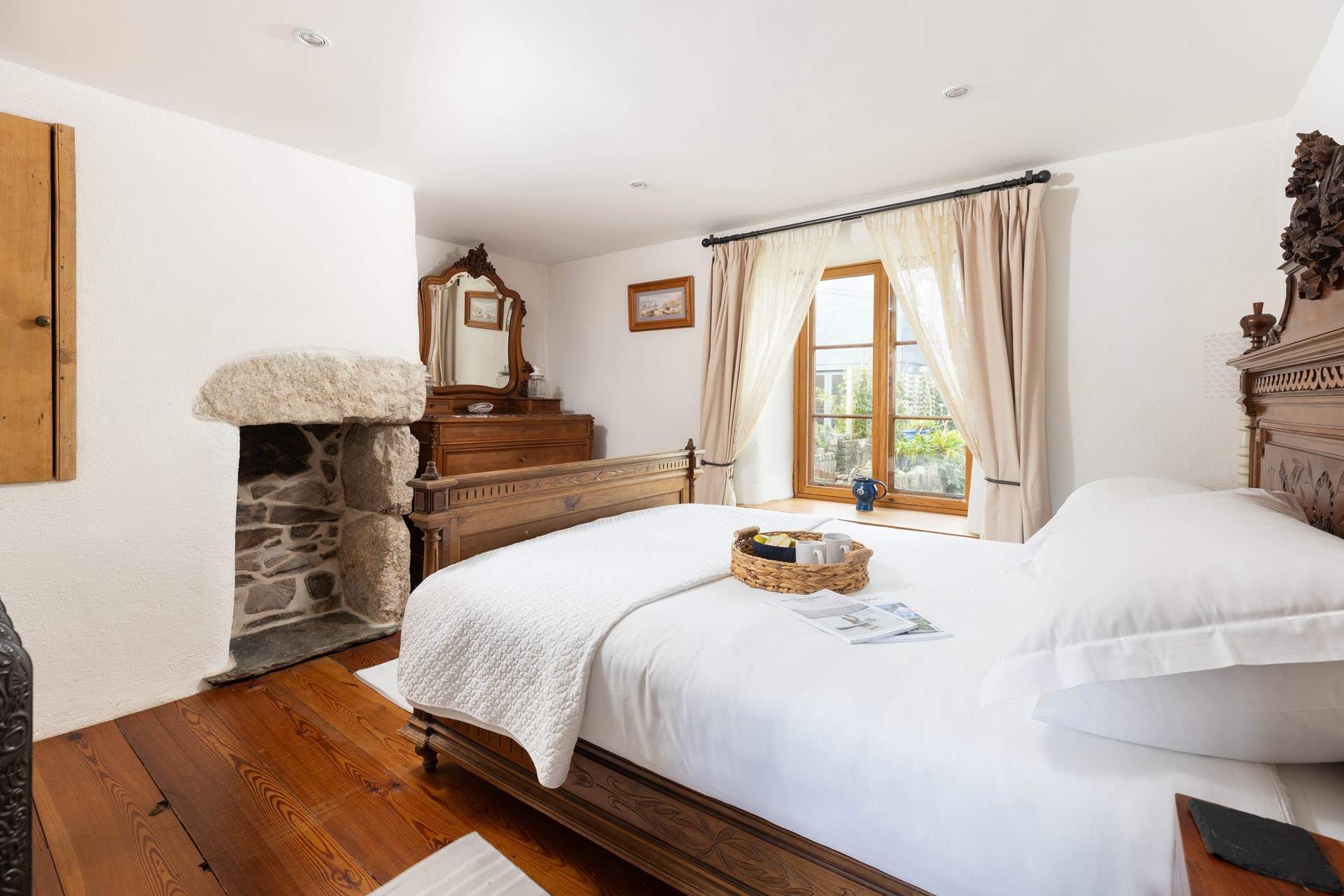 The cottage is beautifully furnished.