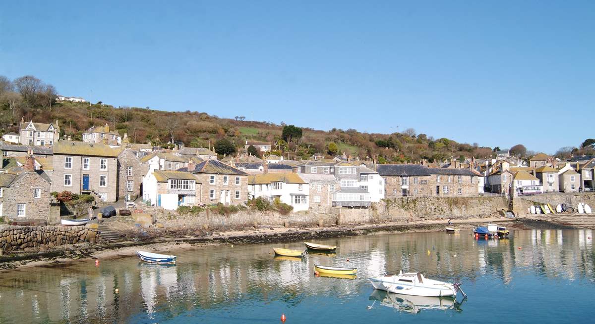 Mousehole is just seven miles away.