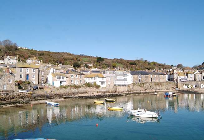 Mousehole is just seven miles away.
