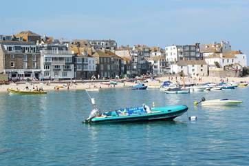 St Ives is nine miles away.