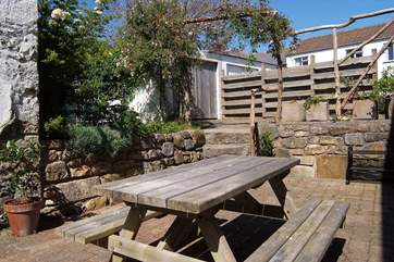A great space for al fresco dining.