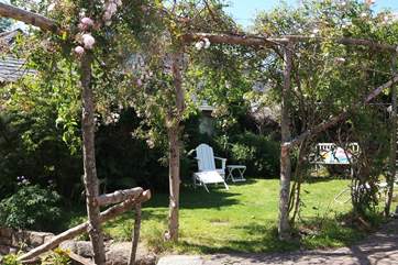 The garden.