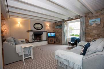 The sitting-room.