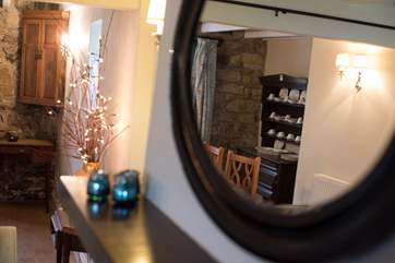 The dining-room.