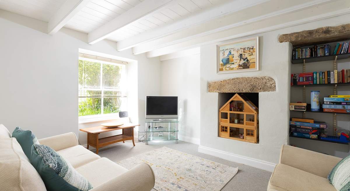 There is a second sitting-room with plenty of vintage games for the little ones to enjoy.