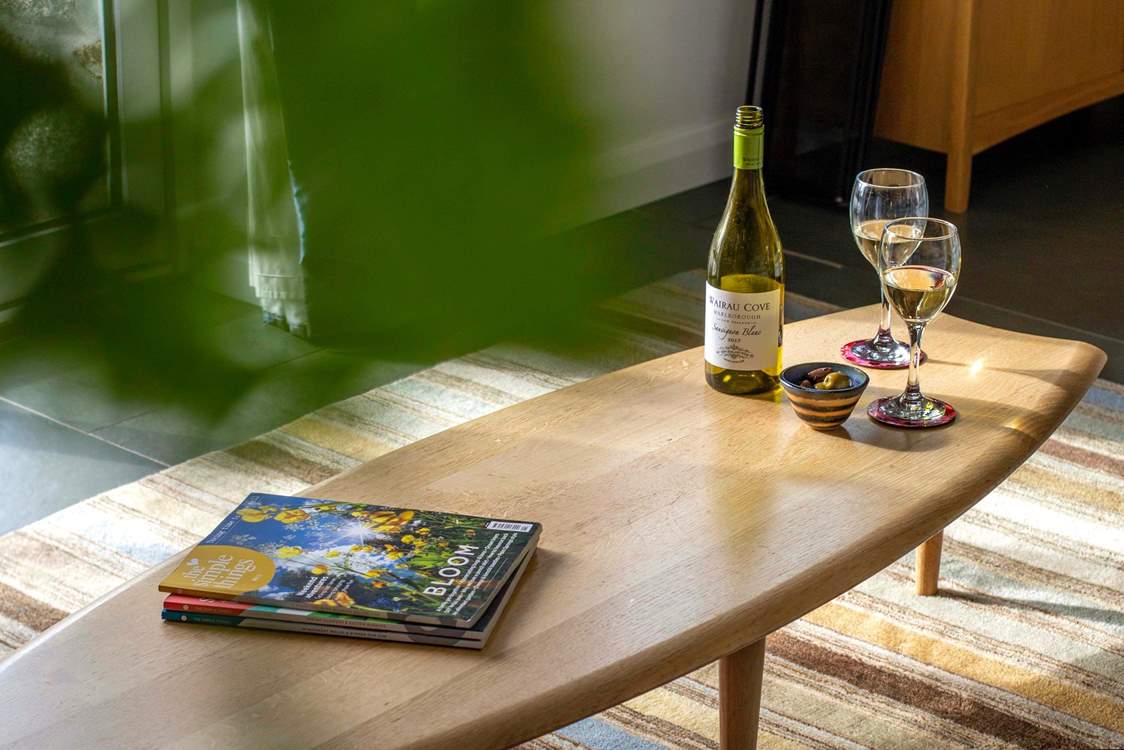 The simplicity of some of the beautiful furniture adds a special something to the barn.