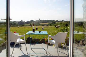 Your view from the patio terrace.