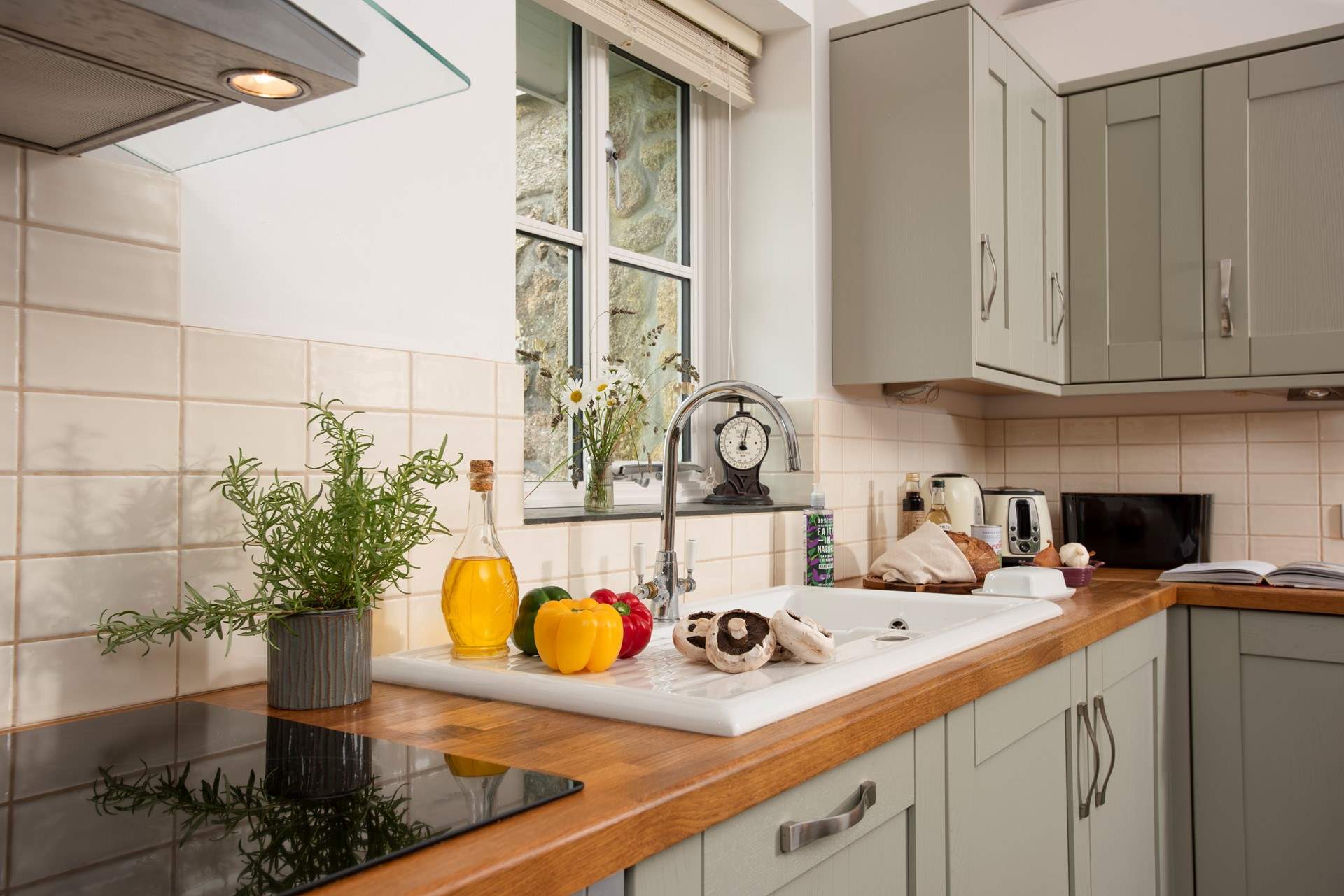 Enjoy cooking up holiday feasts in the incredible kitchen.