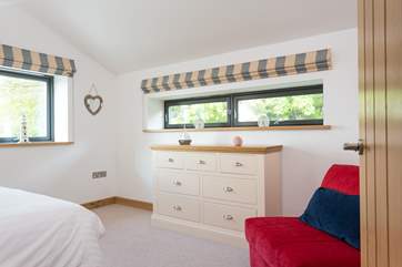 Bedroom 3 has a comfortable chair bed that can be used for an extra child (by prior arrangement).
