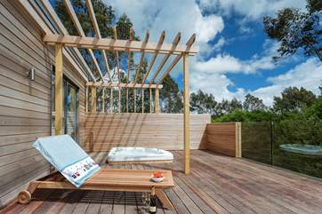 Sun loungers for those glorious sunny days.