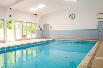 The indoor pool at The Emerald.