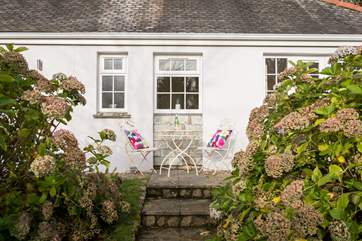 Sit outside on the terrace and enjoy the birdsong.