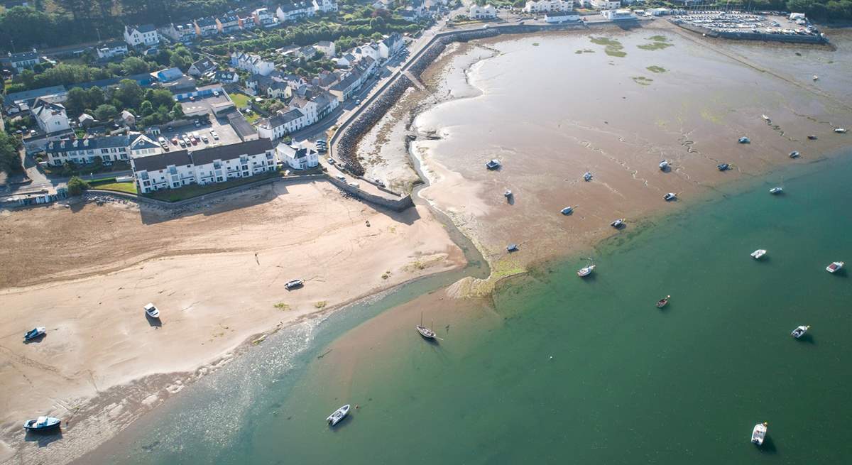 Across the estuary, reached by a lovely seasonal passenger ferry, is Instow, where there are wide sandy beaches at low and high tide.