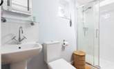 The family bathroom on the first floor has a large shower, perfect after a day on the beach. - Thumbnail Image