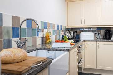 The kitchen has all you need to cook up a holiday feast.
