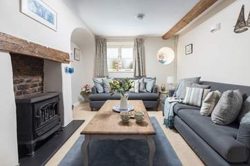 The gorgeous living-room.
