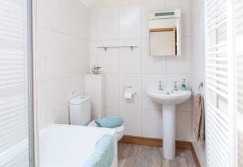 The family bathroom is on the first floor and there is an additional shower-room and separate WC downstairs.