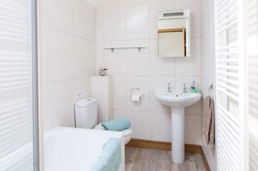 The family bathroom is on the first floor and there is an additional shower-room and separate WC downstairs.