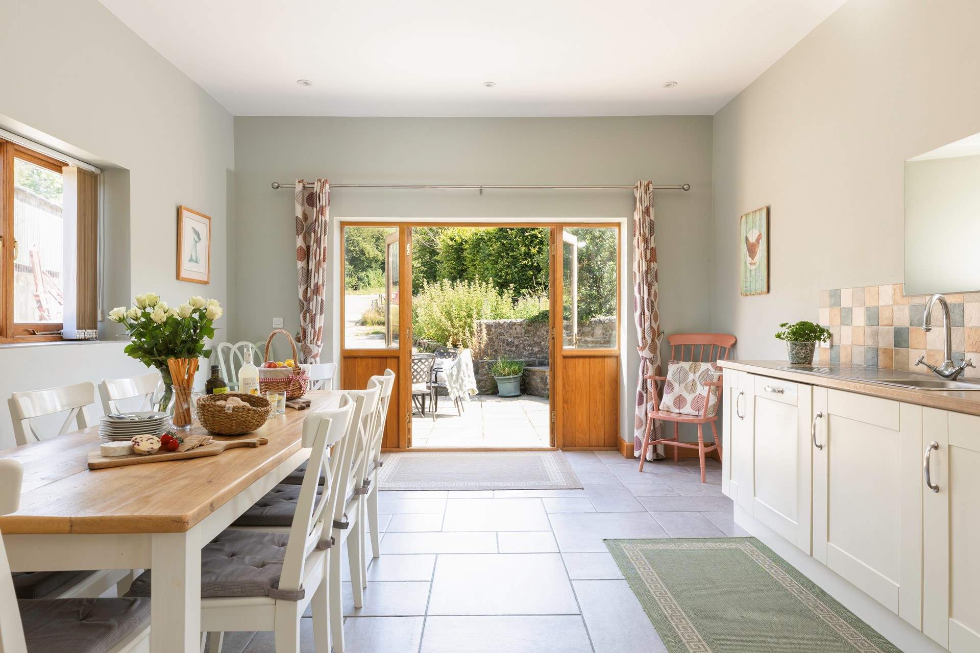 Throw open the patio doors and let the sunshine in.