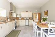 The kitchen/dining-room is a very sociable space for all the family.