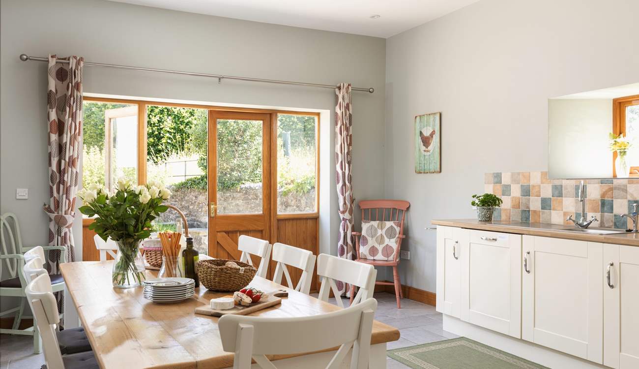 Holiday meals around the table.