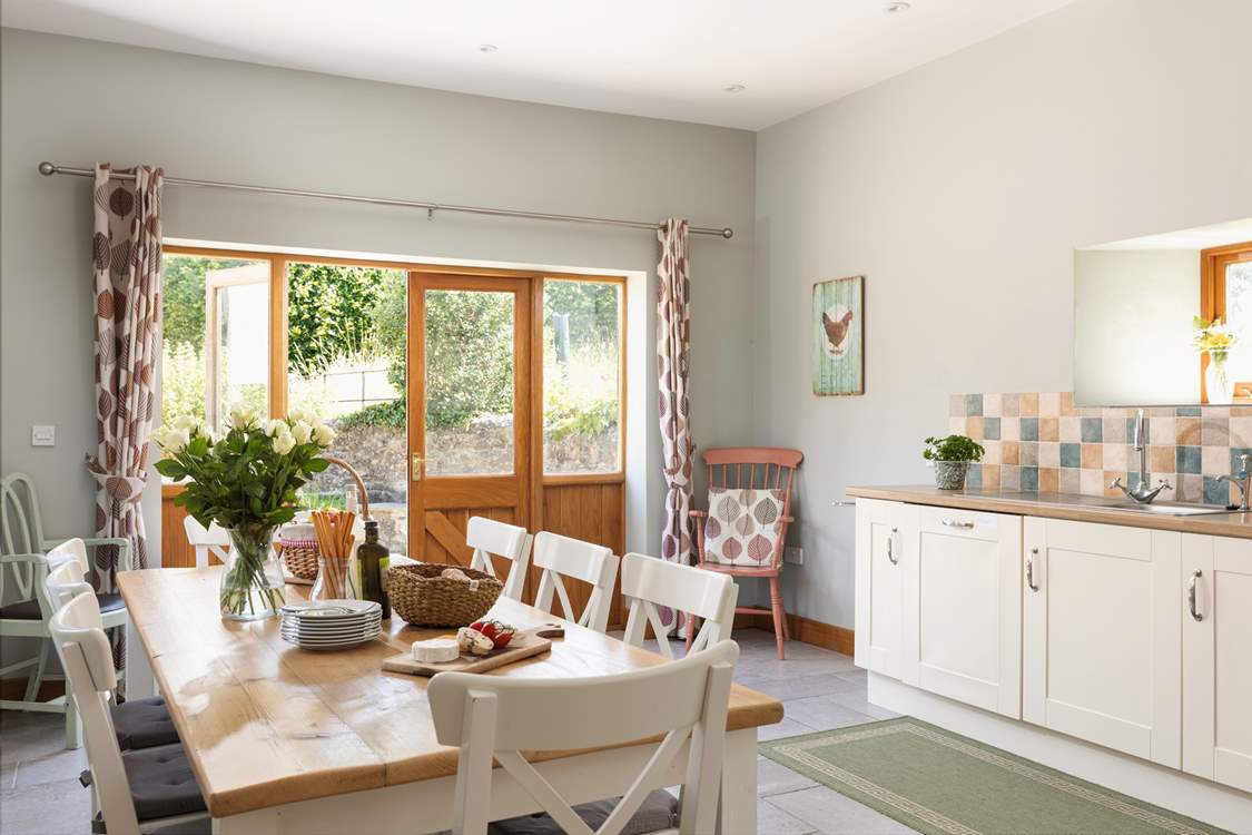 Holiday meals around the table.