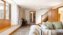 Looking back towards the kitchen.