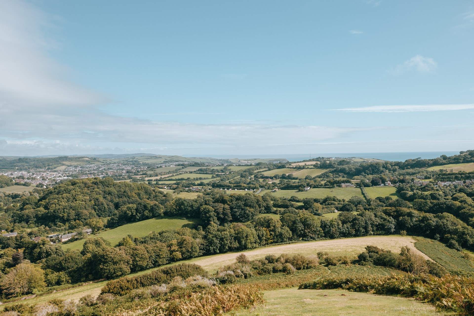 Climb to the top of Colmer's Hill - we promise the view is worth it!