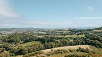 Climb to the top of Colmer's Hill - we promise the view is worth it!
