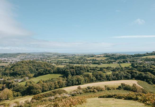 Climb to the top of Colmer's Hill - we promise the view is worth it!