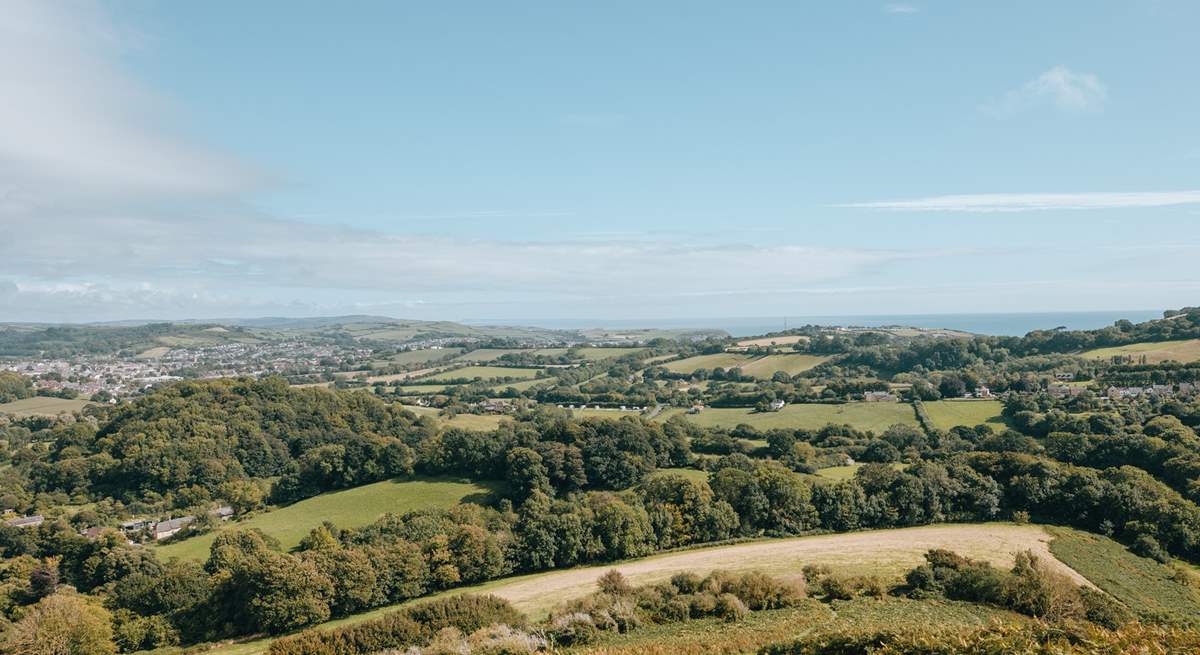 Climb to the top of Colmer's Hill - we promise the view is worth it!