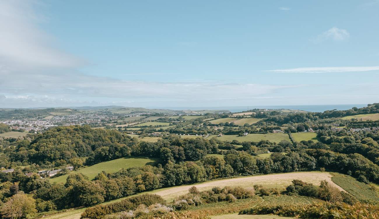 Climb to the top of Colmer's Hill - we promise the view is worth it!