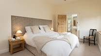 All the bedrooms are spacious, stylish and with their own en suite shower or bathrooms. What a touch of luxury.
