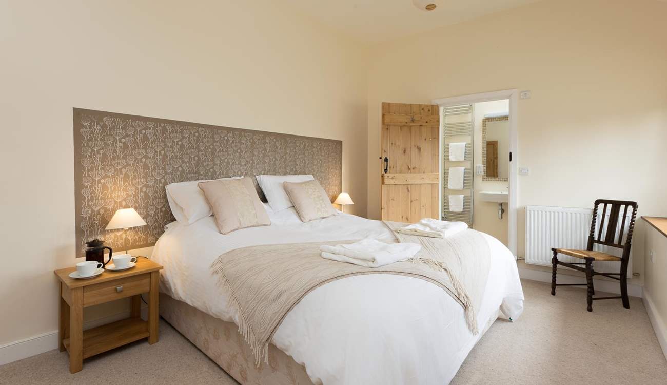 All the bedrooms are spacious, stylish and with their own en suite shower or bathrooms. What a touch of luxury.