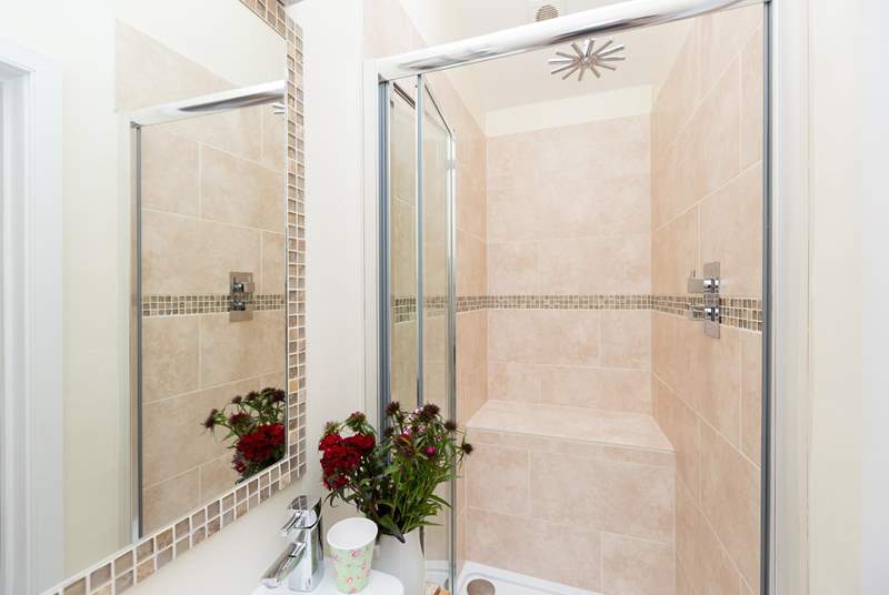 This is its en suite shower-room.