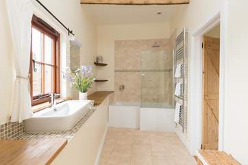 This bedroom also has a bath and fitted shower.