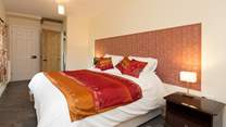 Another view of the ground floor bedroom.