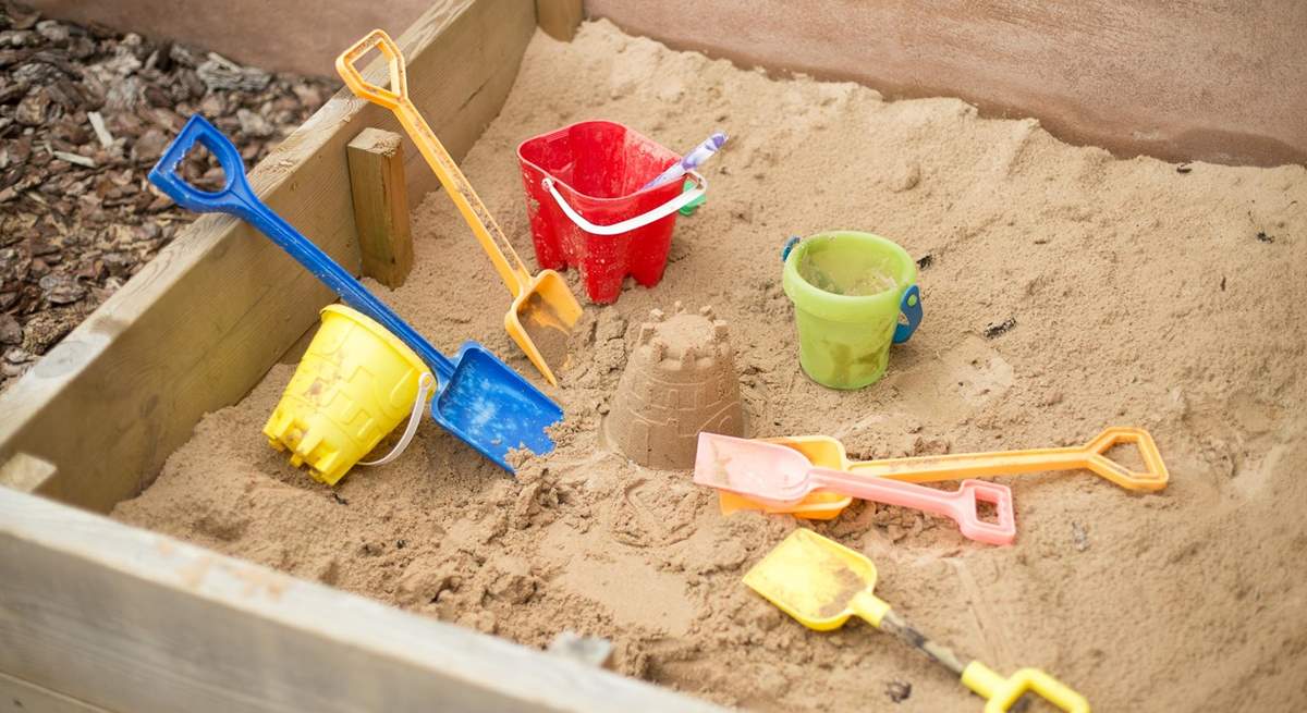 There is even a sandpit for the younger children.